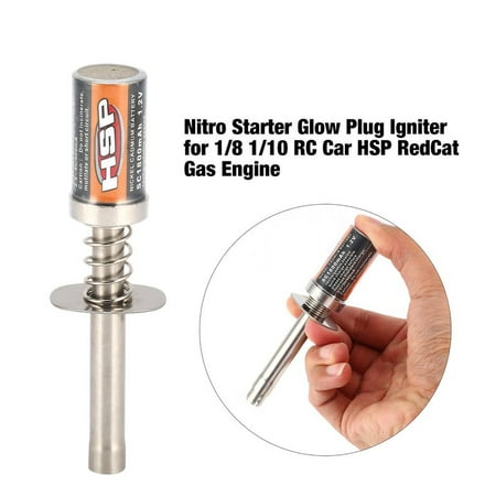 Motor Nitro Starter Glow Plug Igniter serve para HSP Redcat Modelo De Carro Rc